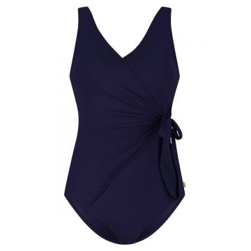 Wow Swimsuit V-Neck padded Faded blues blauw 46 -